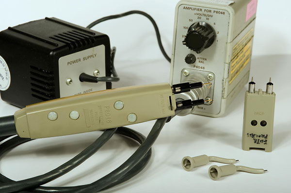 Active differentail probe - Tektronix P606 with differential amplifier