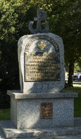 Obelisk w hołdzie Żołnierzom Armii Krajowej