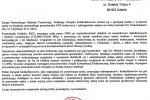 Podanie do kurii O.O. Franciszkanów