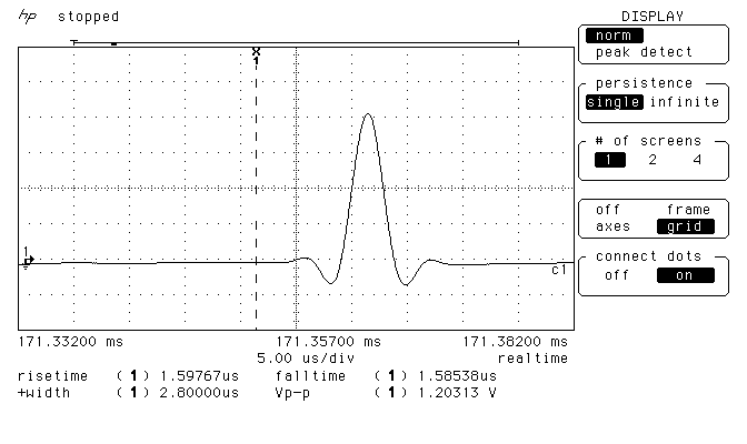 Single LP Line Pulse in Ethernet 10BASE-T